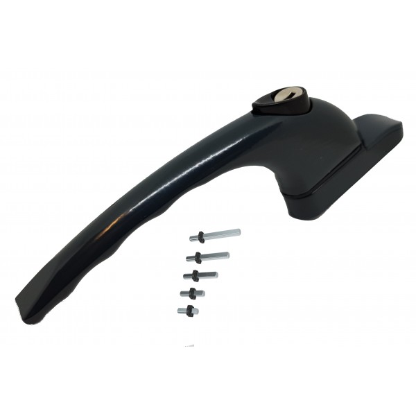 Anthracite Grey Smart Spindle Espagnolette Window Handle